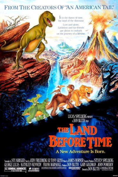 The Land Before Time (1988) Plakat