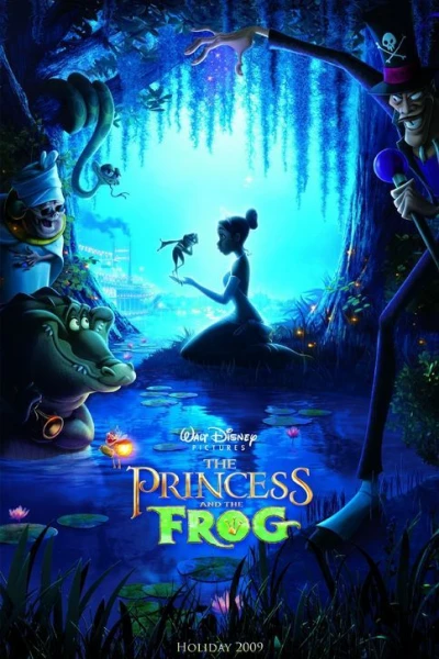 Prinsessen og frøen (2009) Plakat